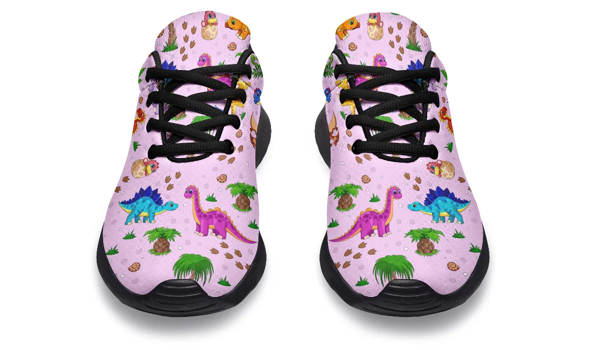 Pink Baby Dinos Sneakers