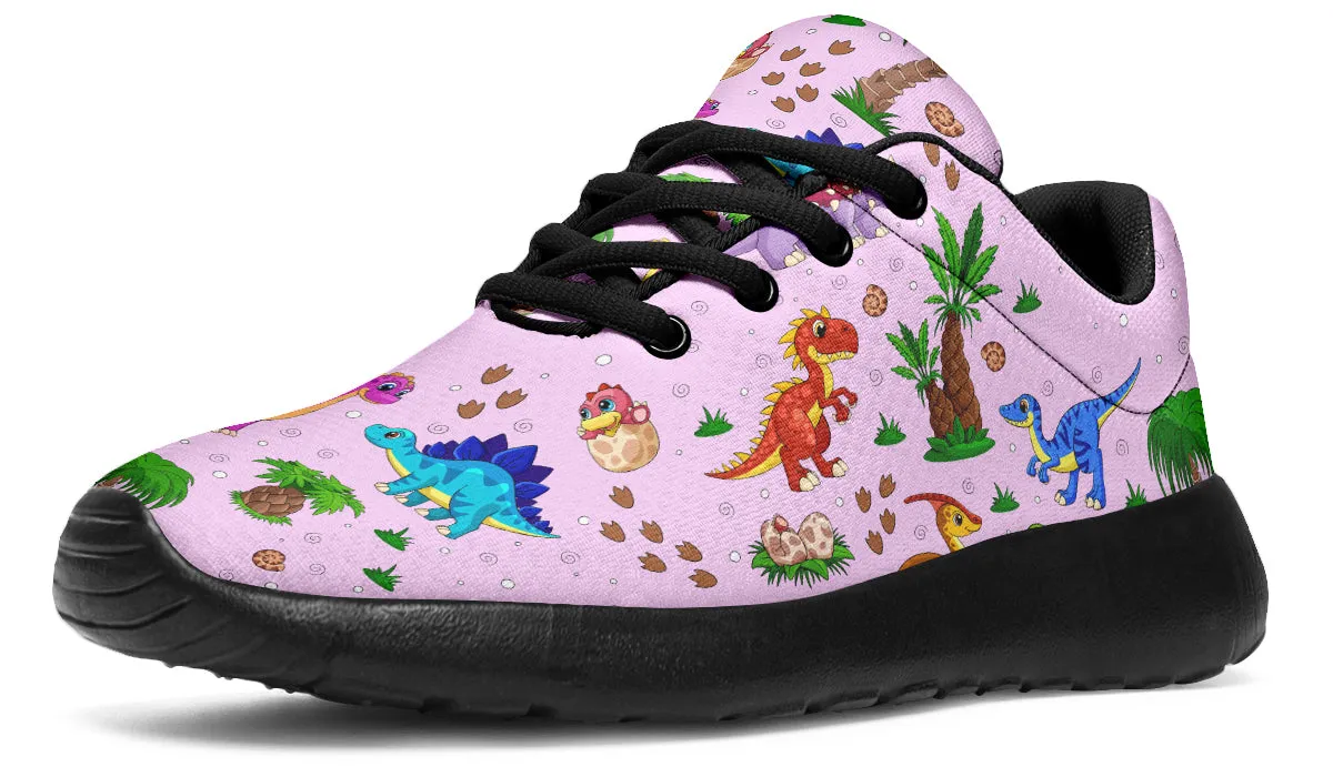 Pink Baby Dinos Sneakers