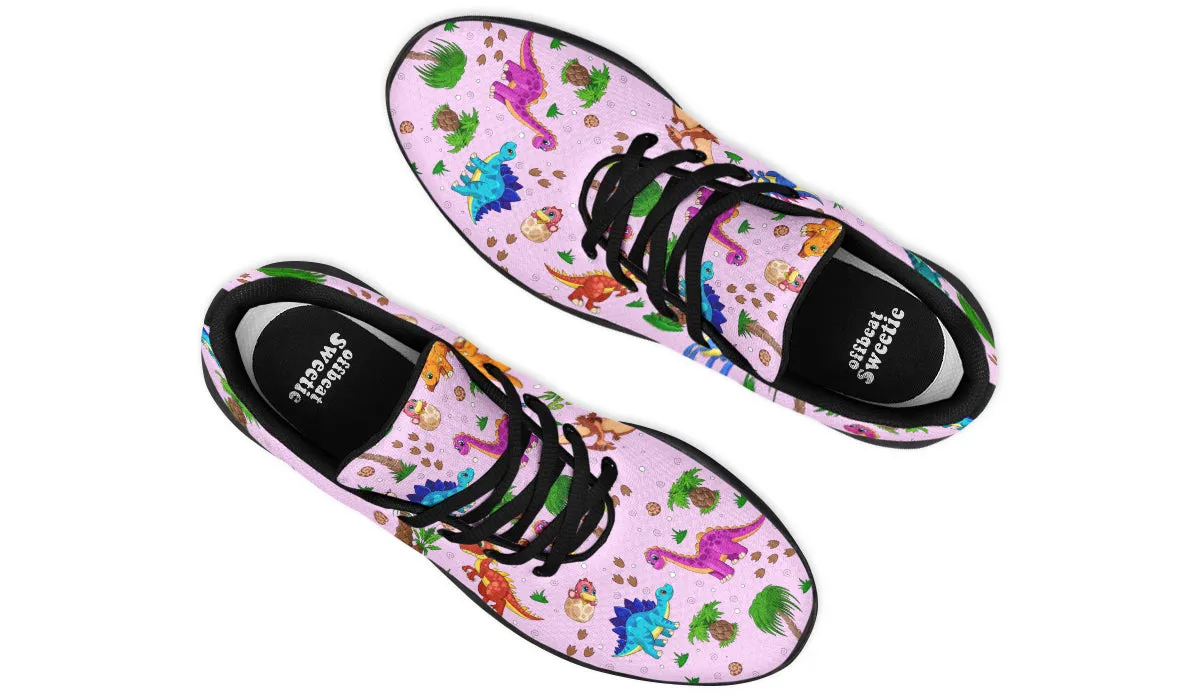 Pink Baby Dinos Sneakers