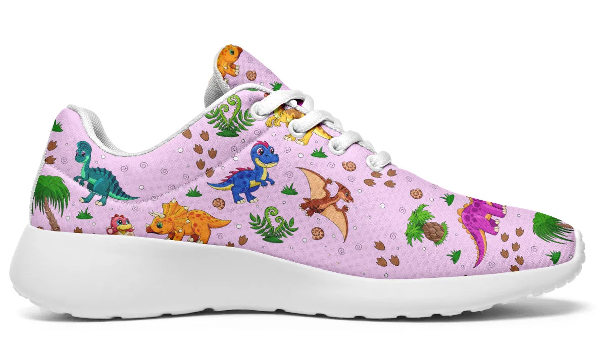 Pink Baby Dinos Sneakers