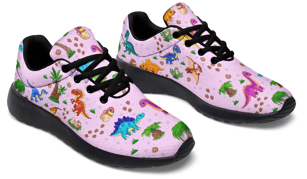 Pink Baby Dinos Sneakers