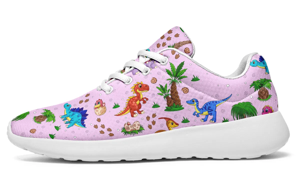 Pink Baby Dinos Sneakers