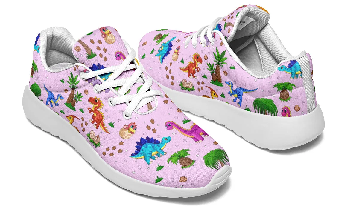 Pink Baby Dinos Sneakers