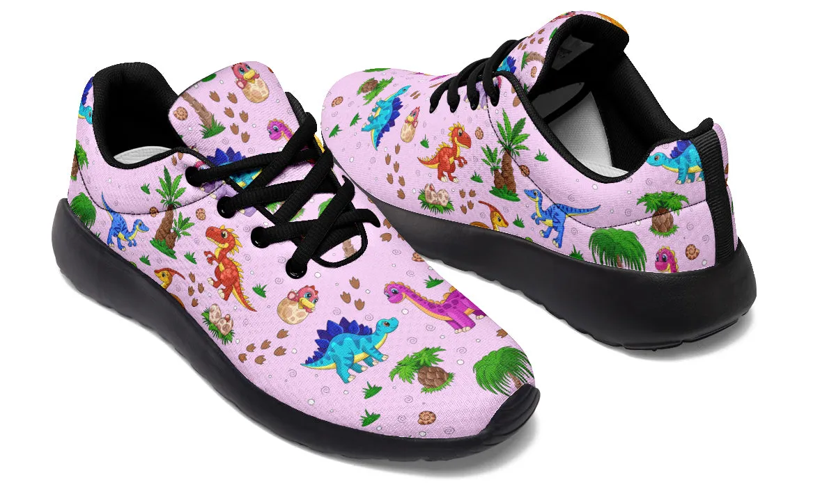 Pink Baby Dinos Sneakers