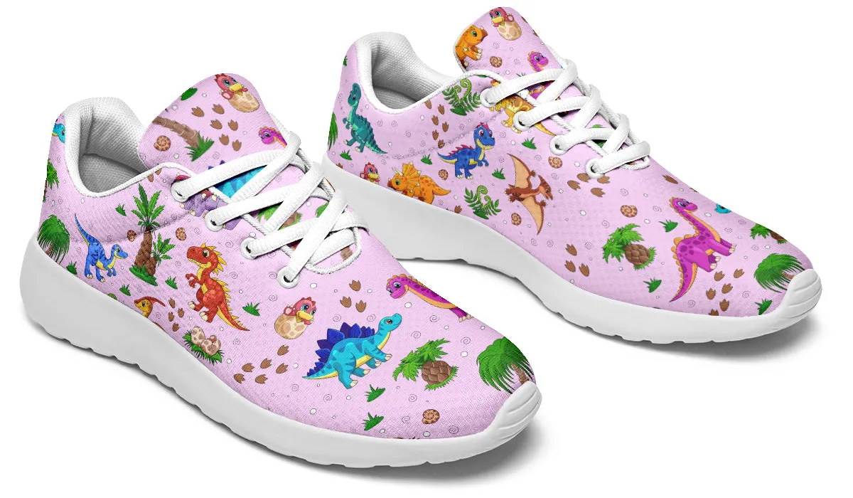 Pink Baby Dinos Sneakers