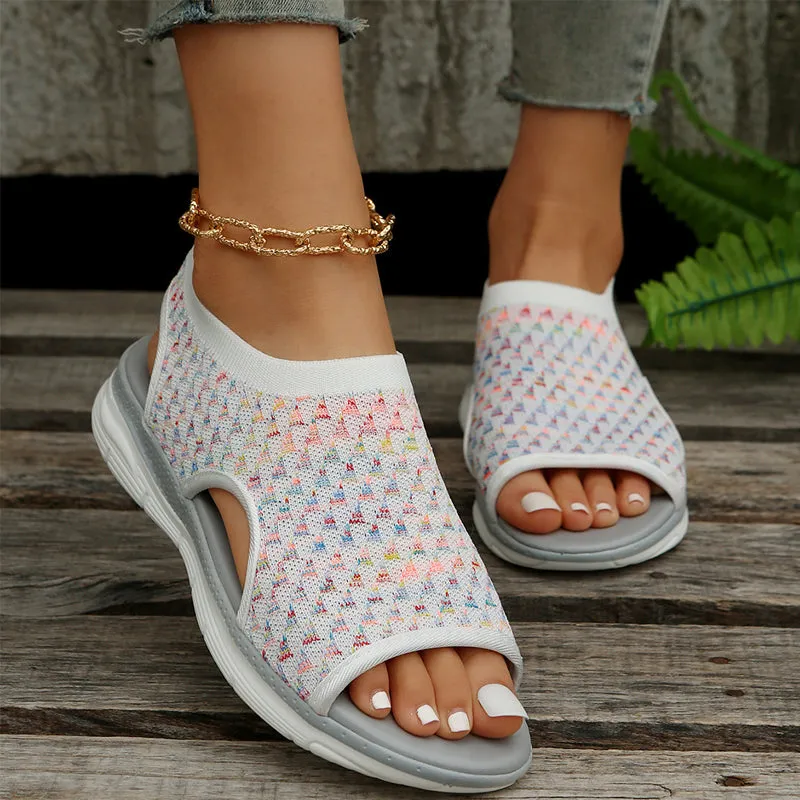 Premium Stretch Slingback Sports Sandals