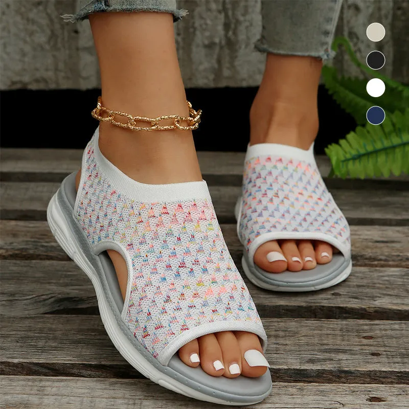 Premium Stretch Slingback Sports Sandals