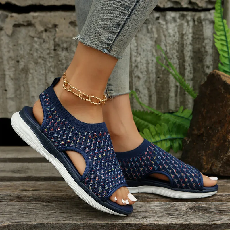 Premium Stretch Slingback Sports Sandals