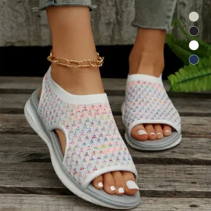 Premium Stretch Slingback Sports Sandals