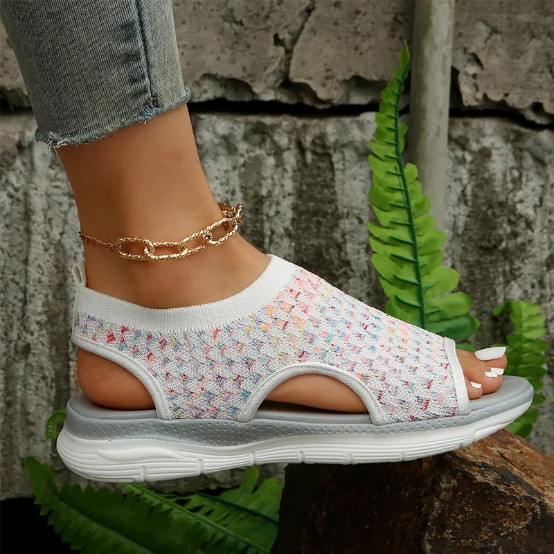 Premium Stretch Slingback Sports Sandals