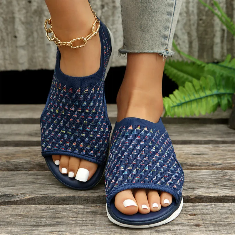 Premium Stretch Slingback Sports Sandals