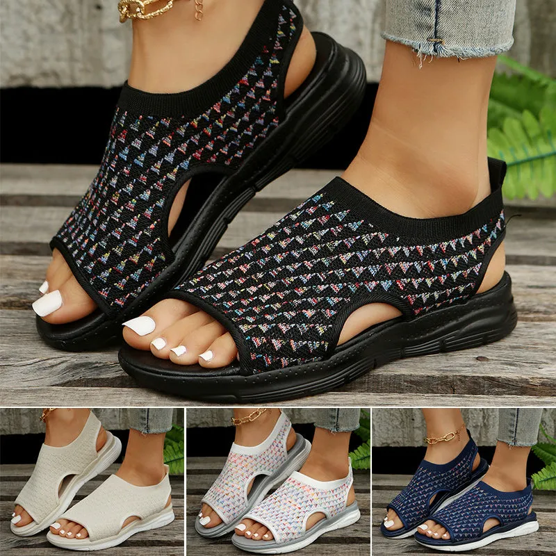 Premium Stretch Slingback Sports Sandals