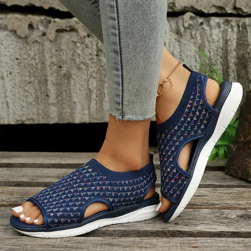 Premium Stretch Slingback Sports Sandals