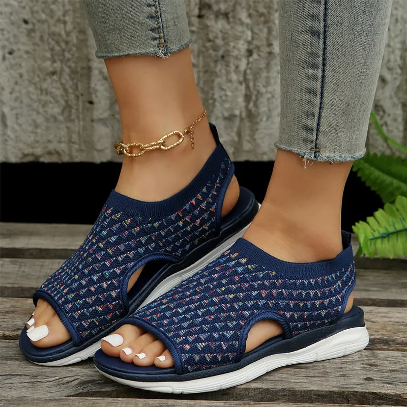 Premium Stretch Slingback Sports Sandals