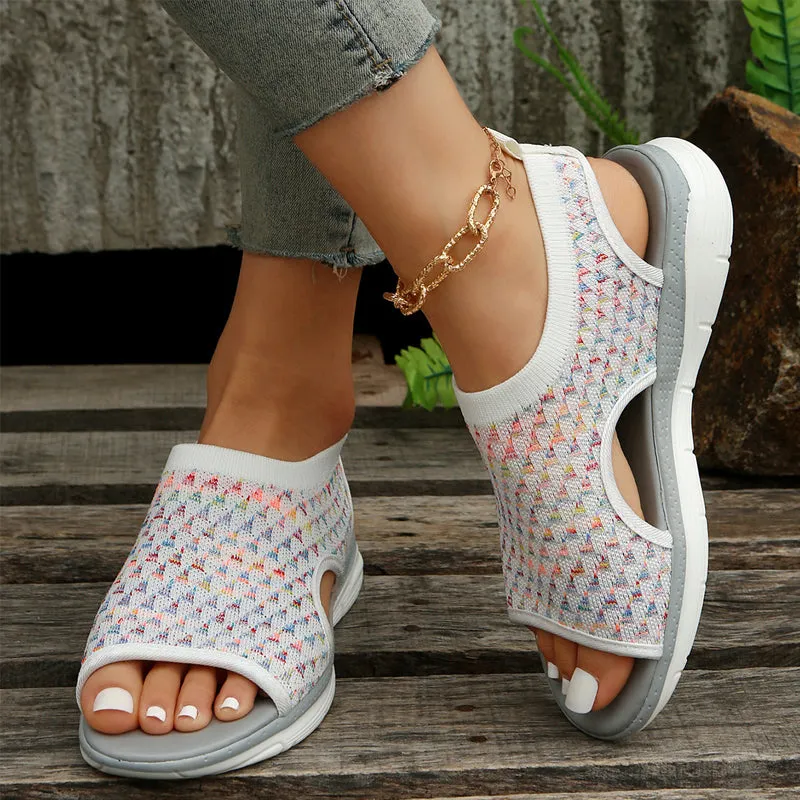 Premium Stretch Slingback Sports Sandals