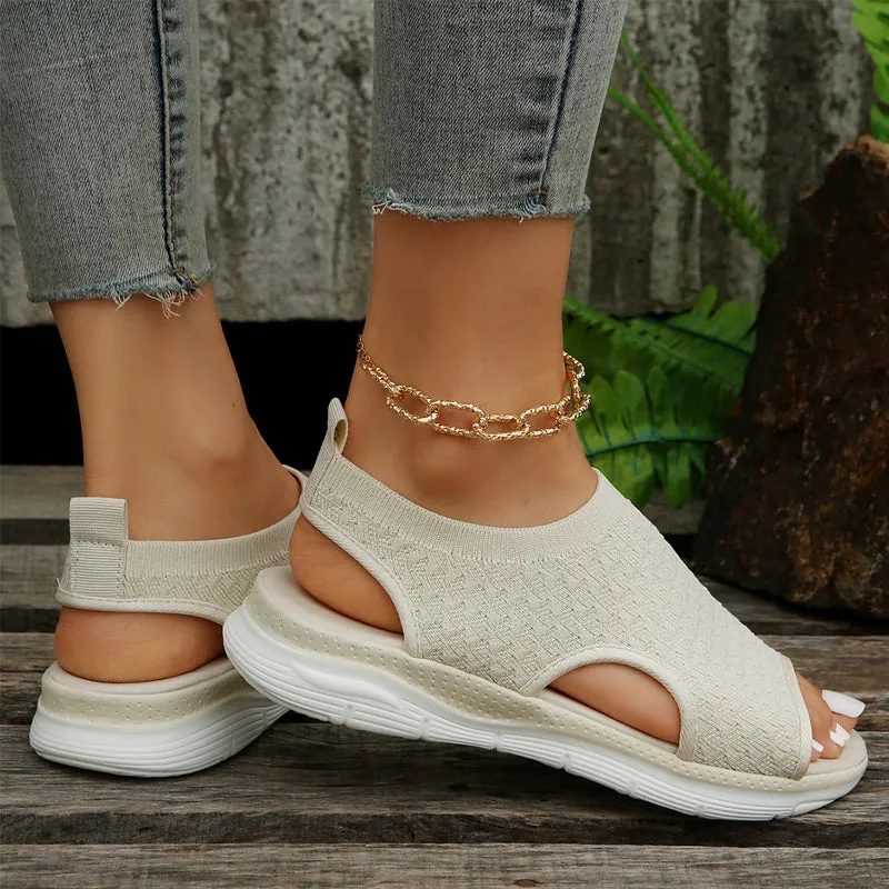 Premium Stretch Slingback Sports Sandals