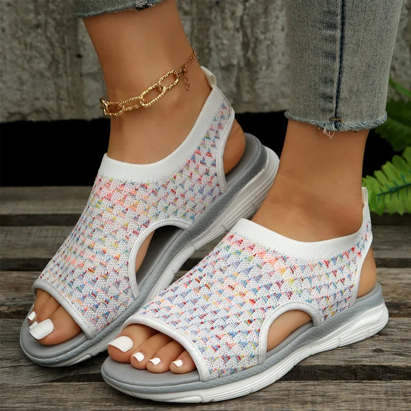 Premium Stretch Slingback Sports Sandals