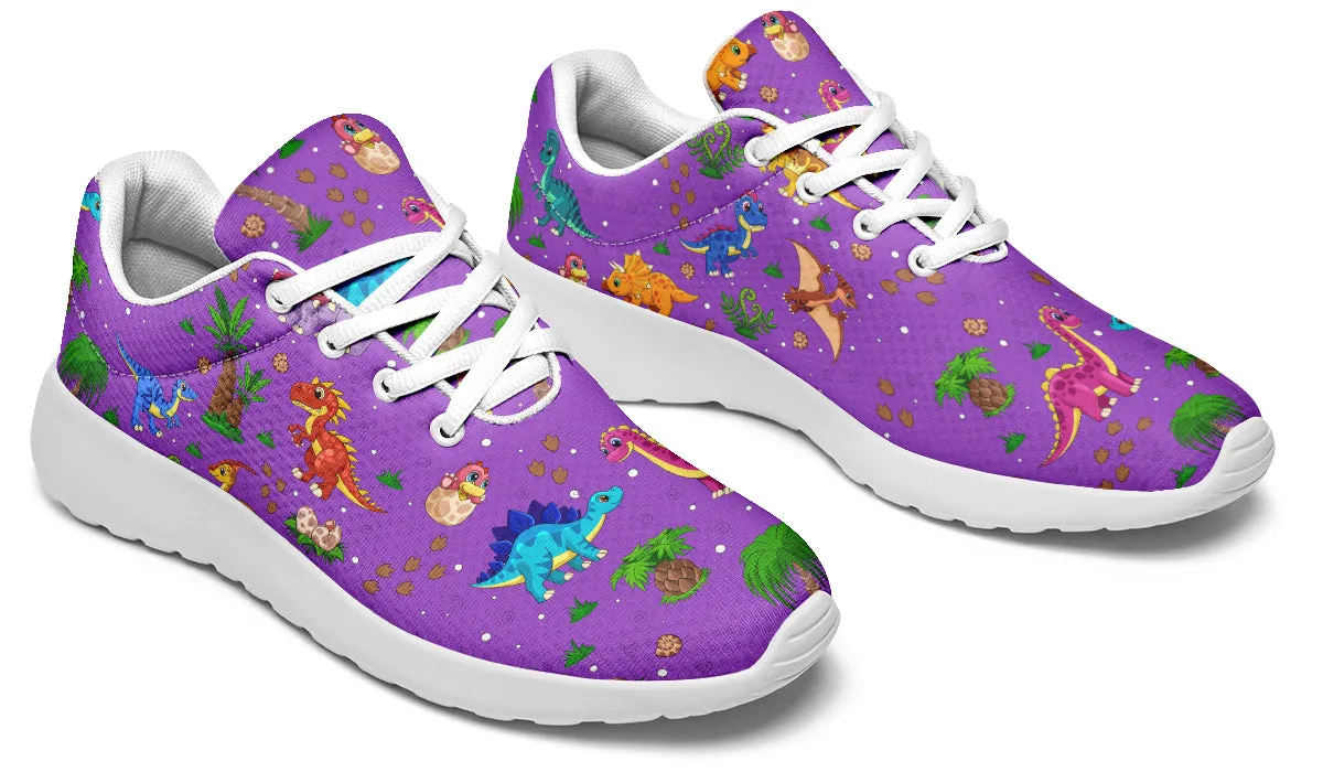 Purple Baby Dinos Sneakers