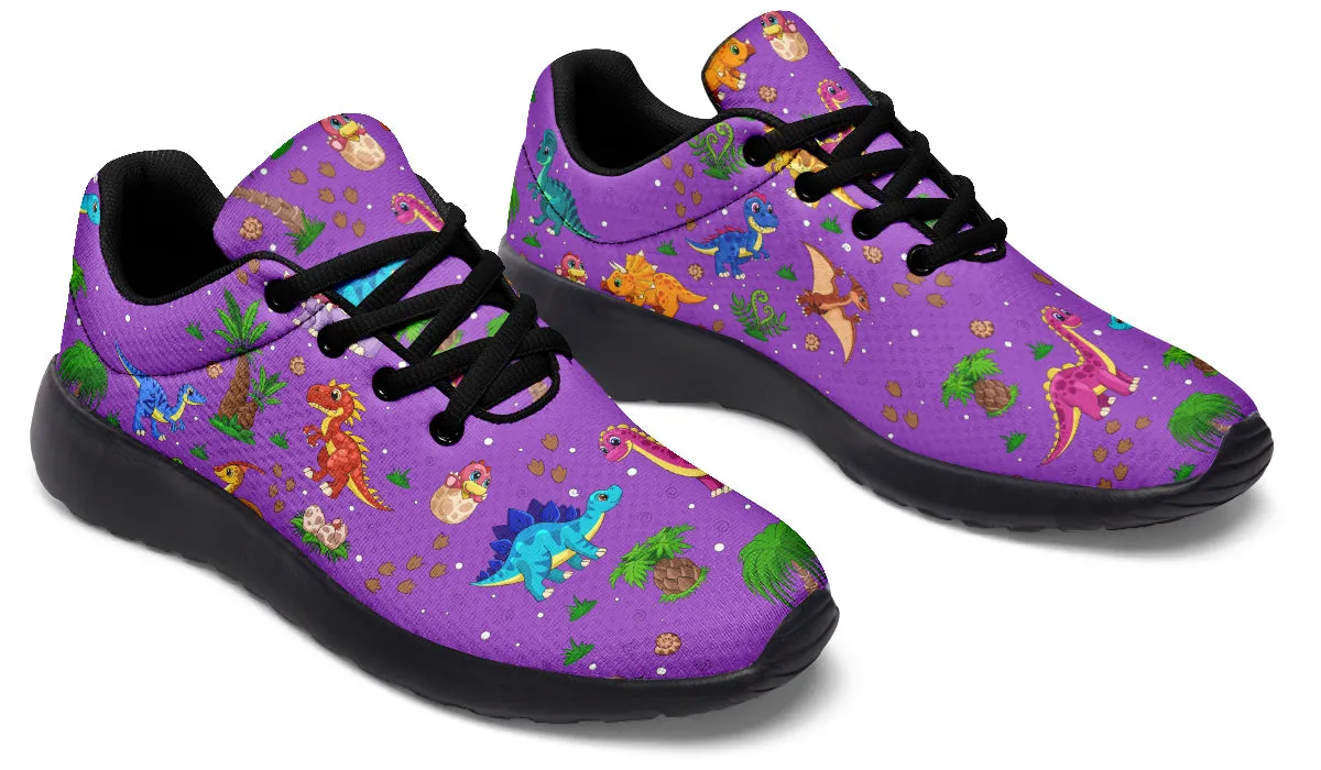 Purple Baby Dinos Sneakers