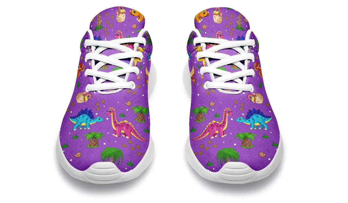 Purple Baby Dinos Sneakers