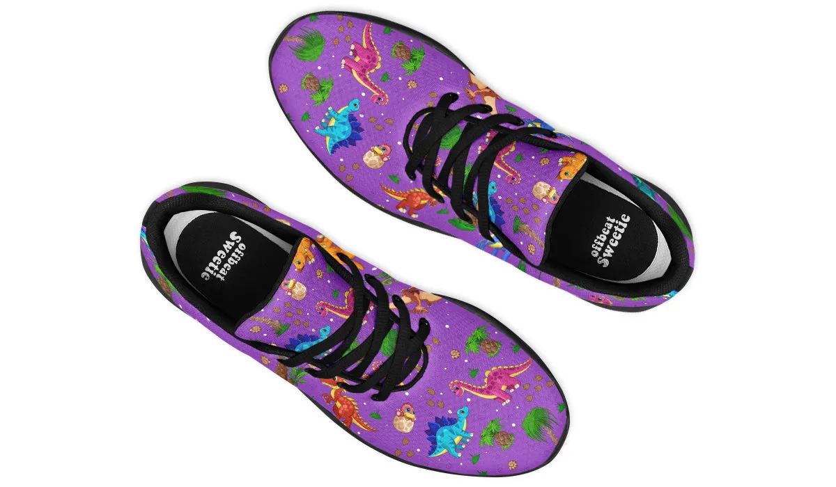 Purple Baby Dinos Sneakers