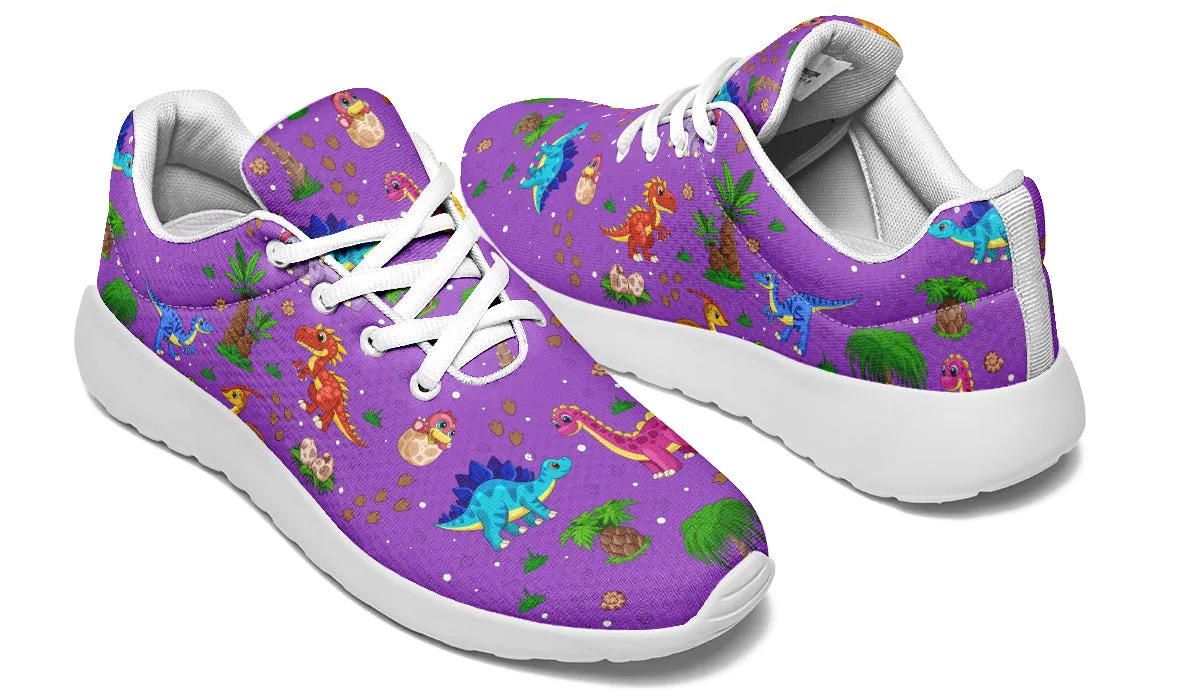 Purple Baby Dinos Sneakers