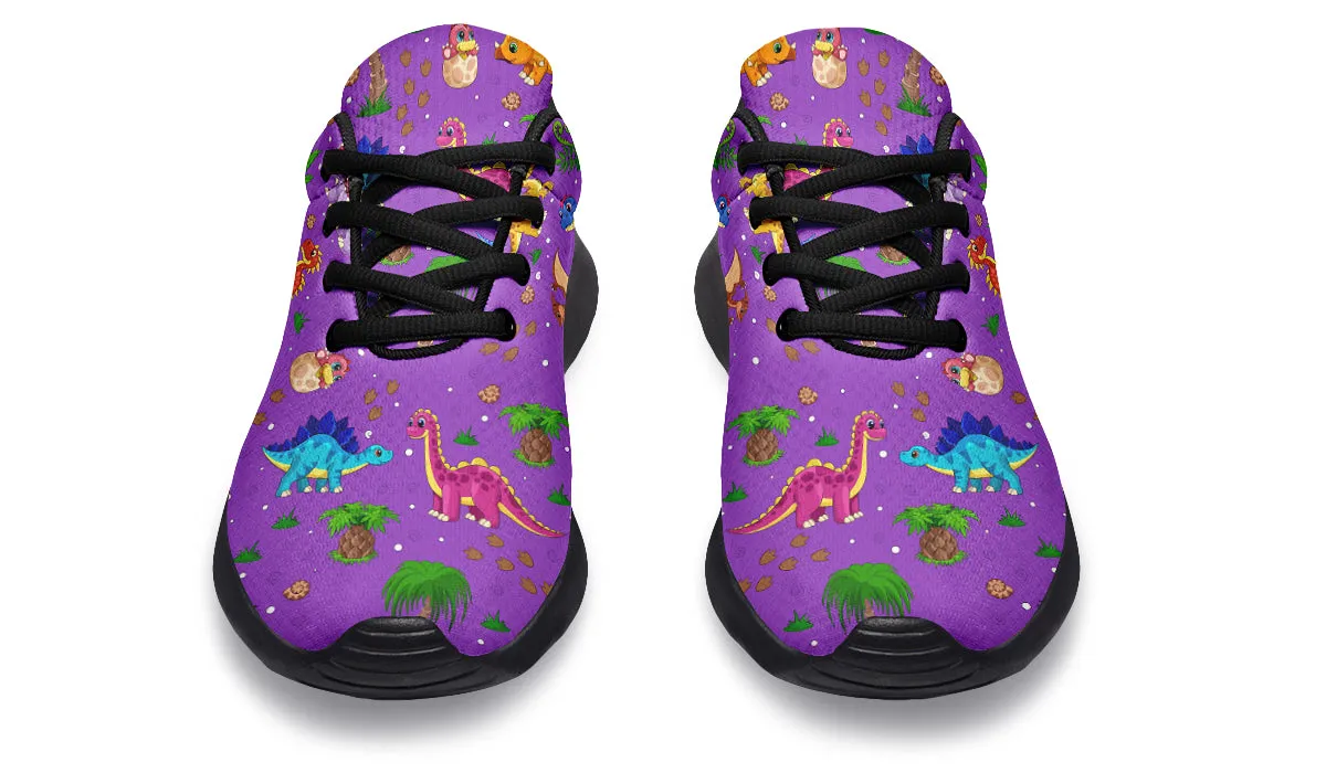 Purple Baby Dinos Sneakers