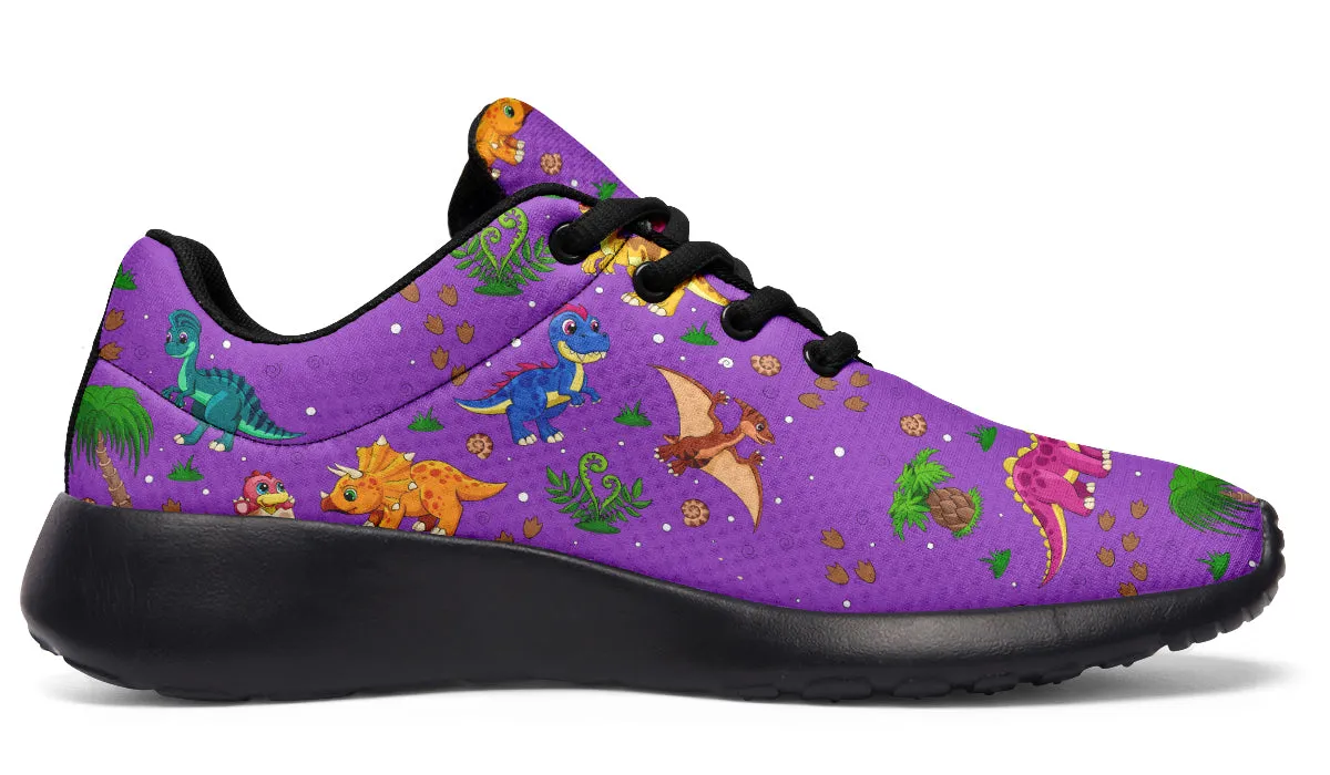 Purple Baby Dinos Sneakers
