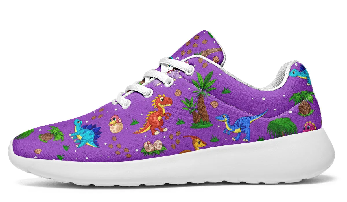 Purple Baby Dinos Sneakers
