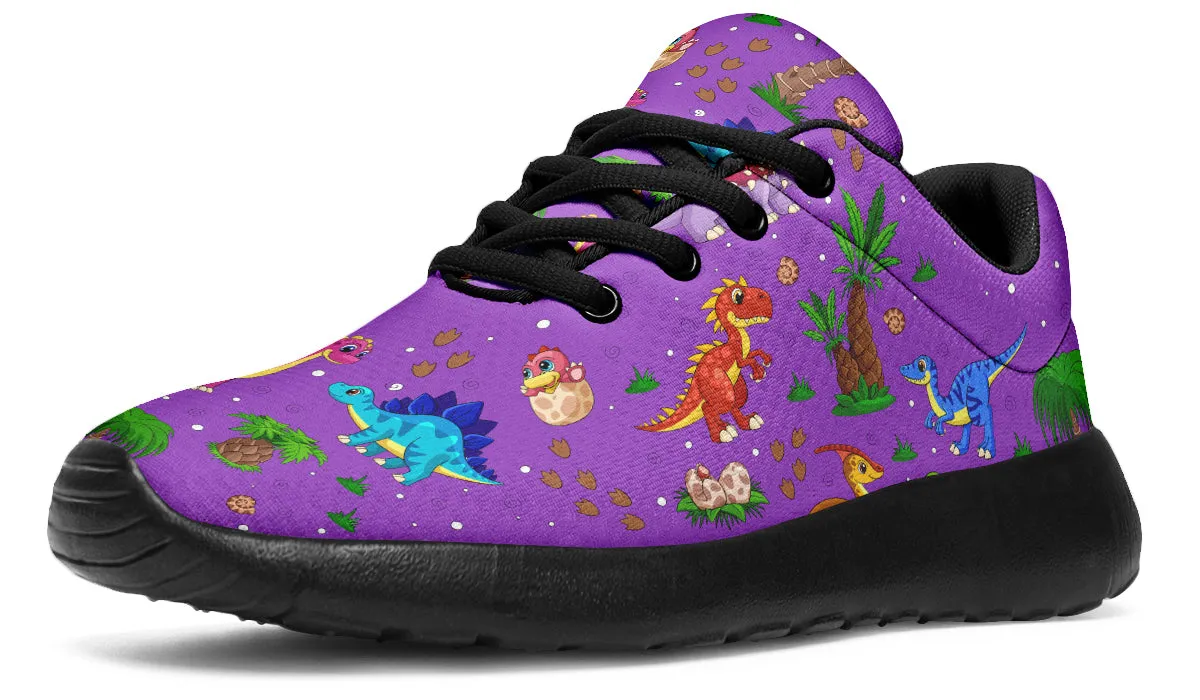 Purple Baby Dinos Sneakers