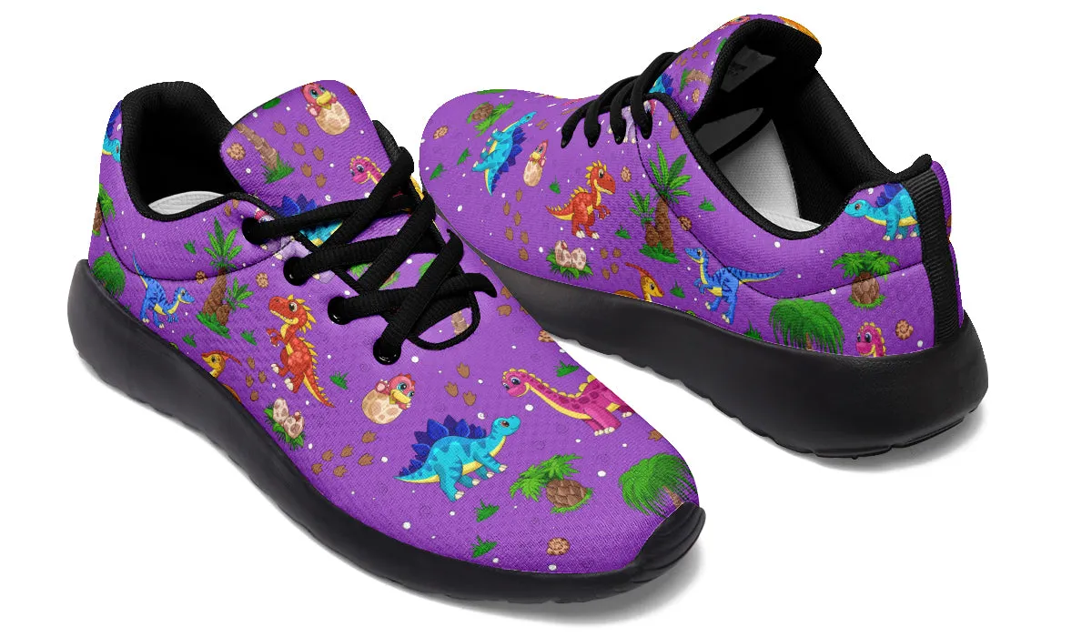 Purple Baby Dinos Sneakers