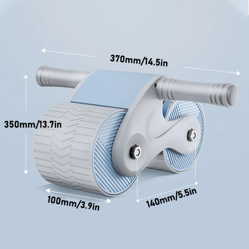 Rebound Abdominal Roller Wheel For Abdominal Exercise Fitness With Knee Mat