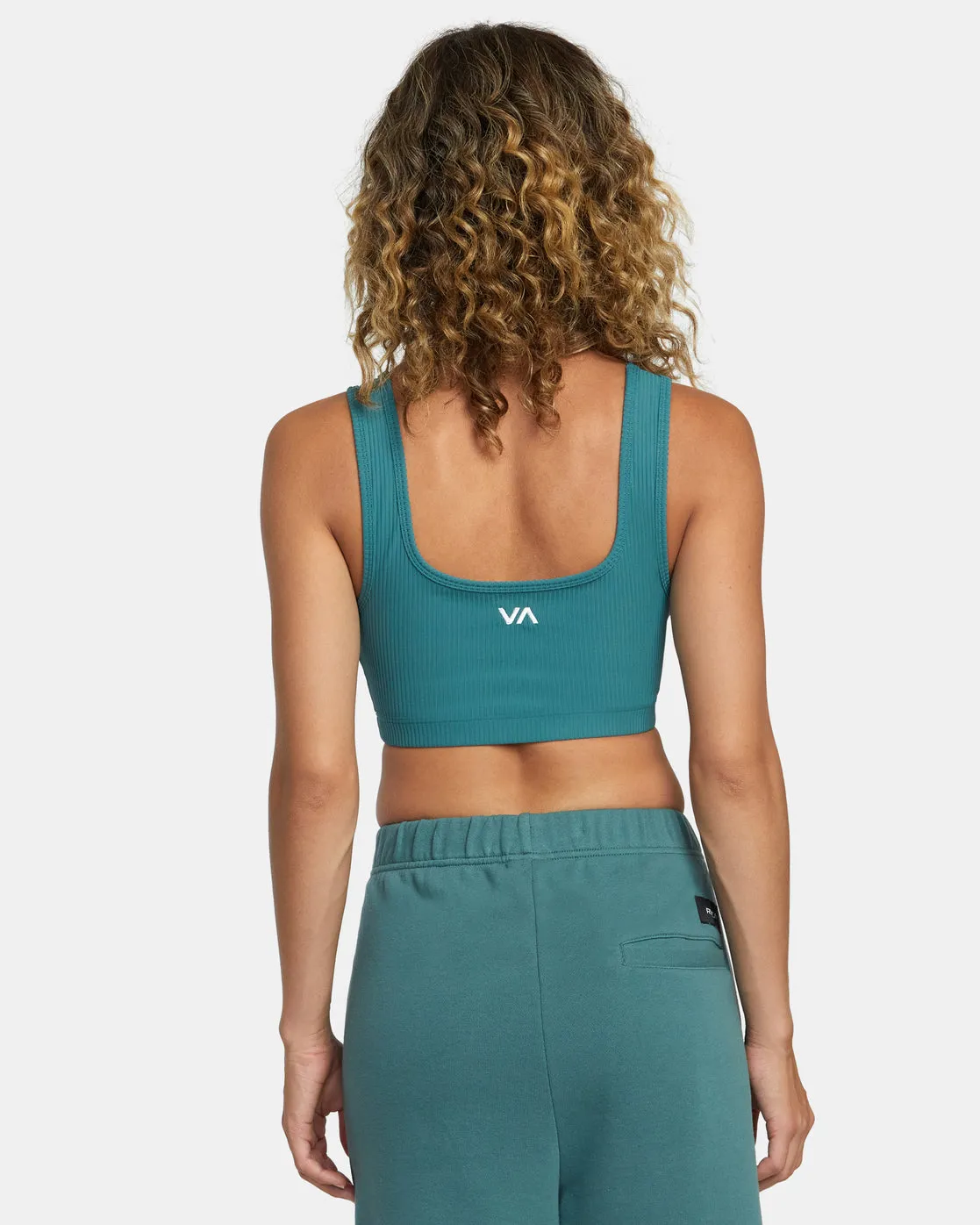 Rose Machado Sports Bra - Teal