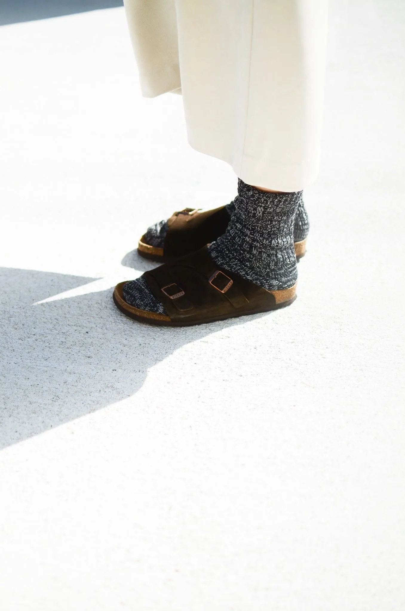Silk and Cotton Double Socks