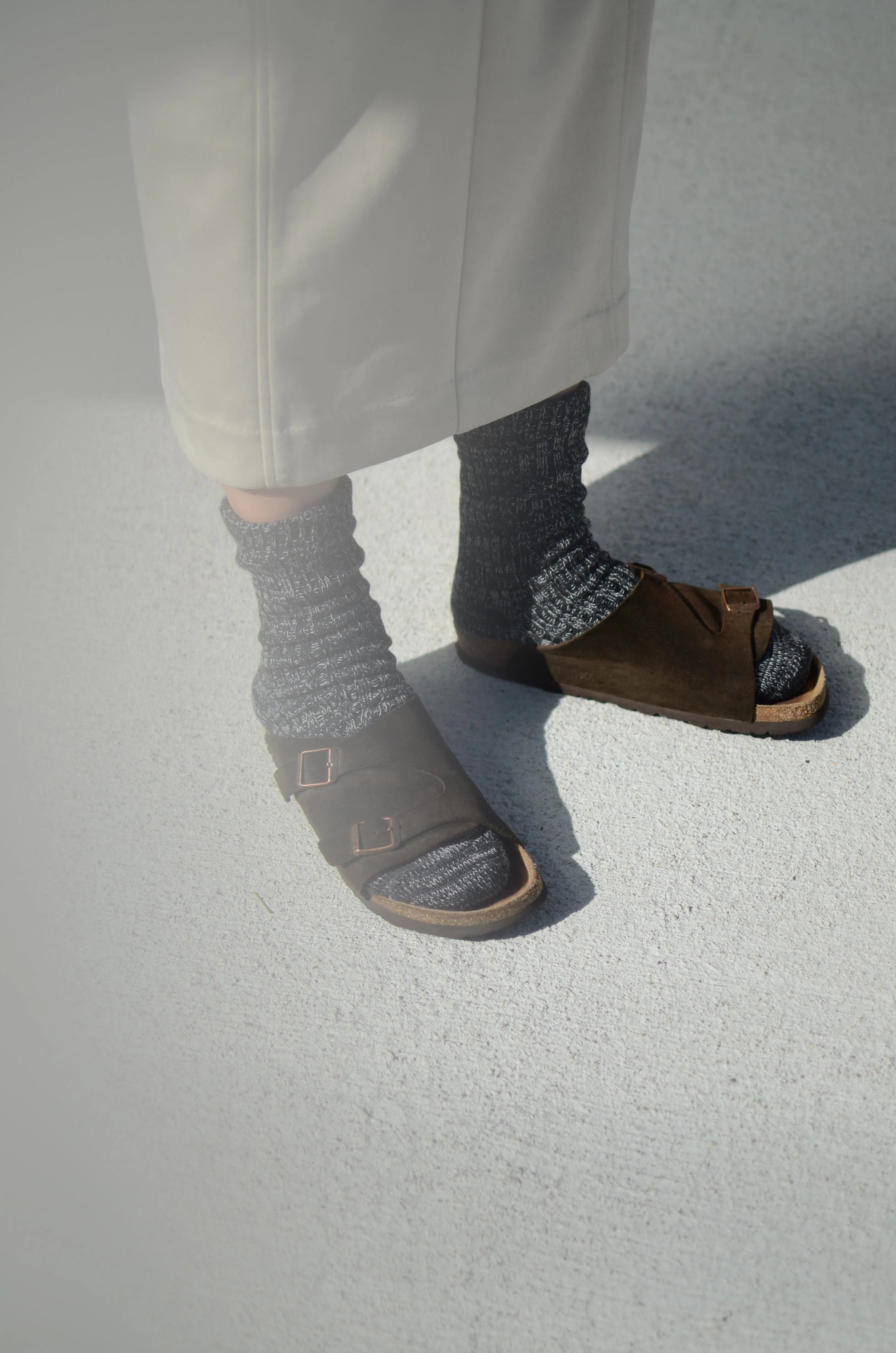 Silk and Cotton Double Socks