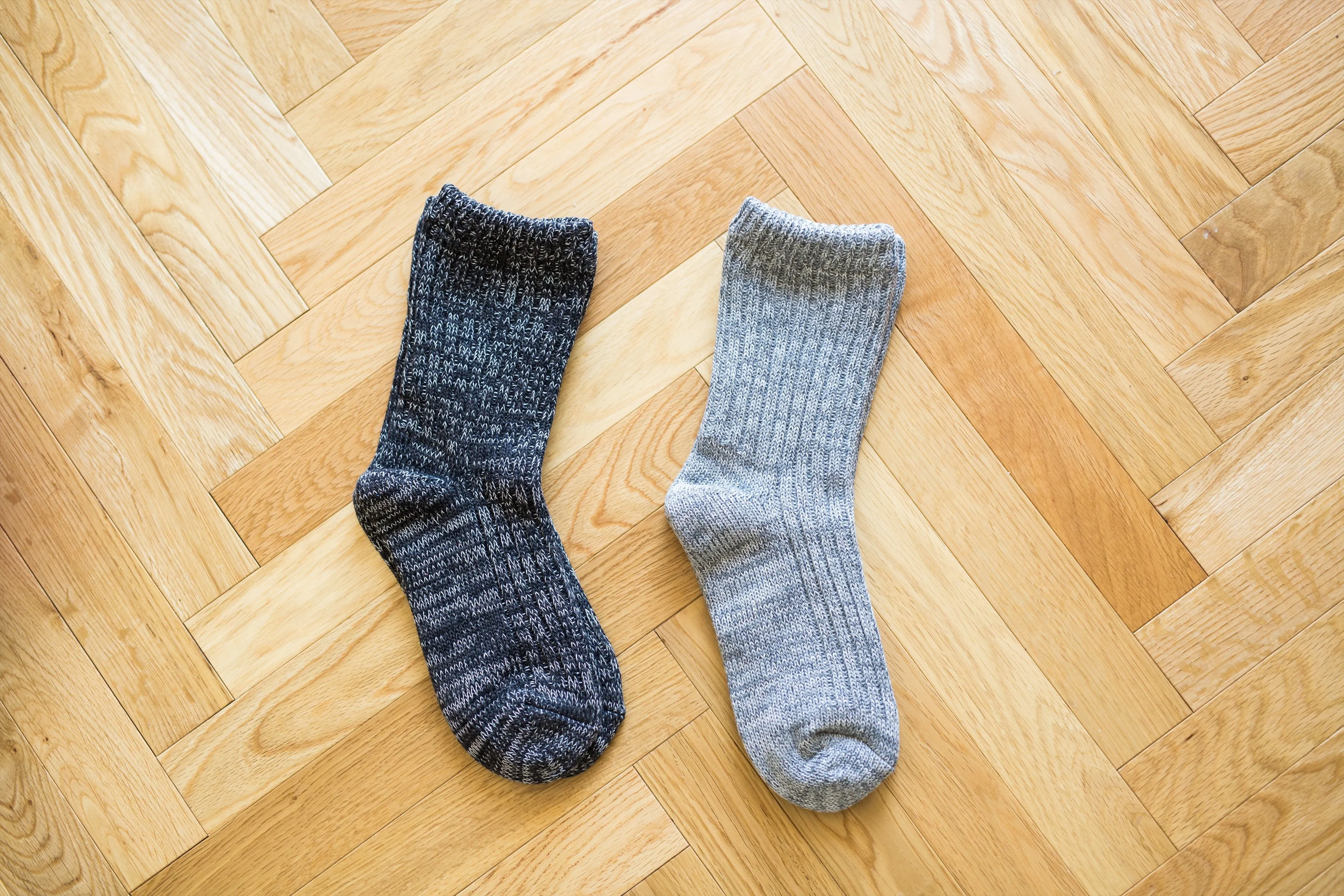 Silk and Cotton Double Socks