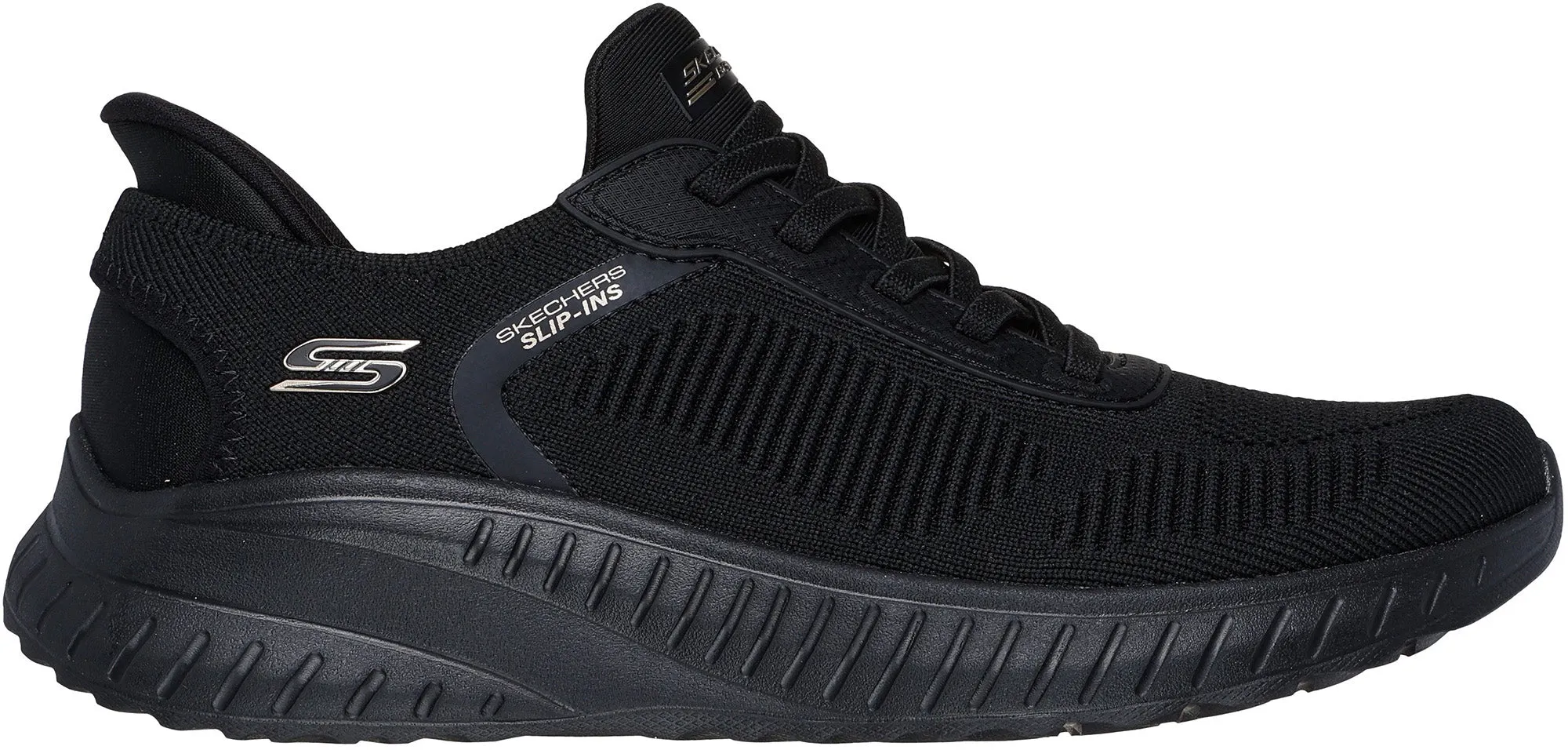 Skechers BOBS Sport Squad Chaos Womens Training Shoes - Black