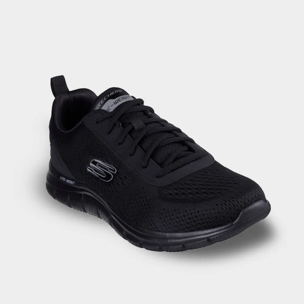 Skechers Mens Track Sneaker Black/black _ 183368 _ Black