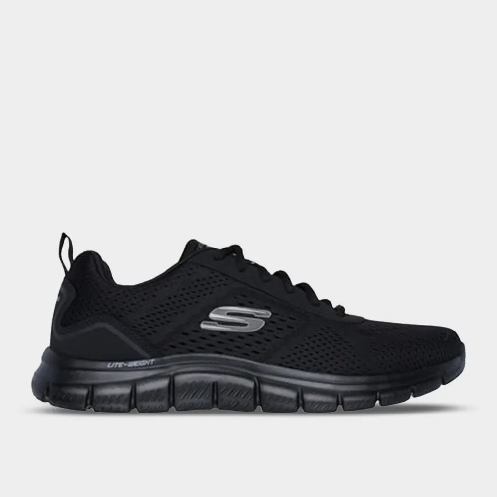 Skechers Mens Track Sneaker Black/black _ 183368 _ Black