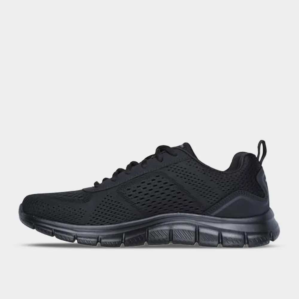 Skechers Mens Track Sneaker Black/black _ 183368 _ Black