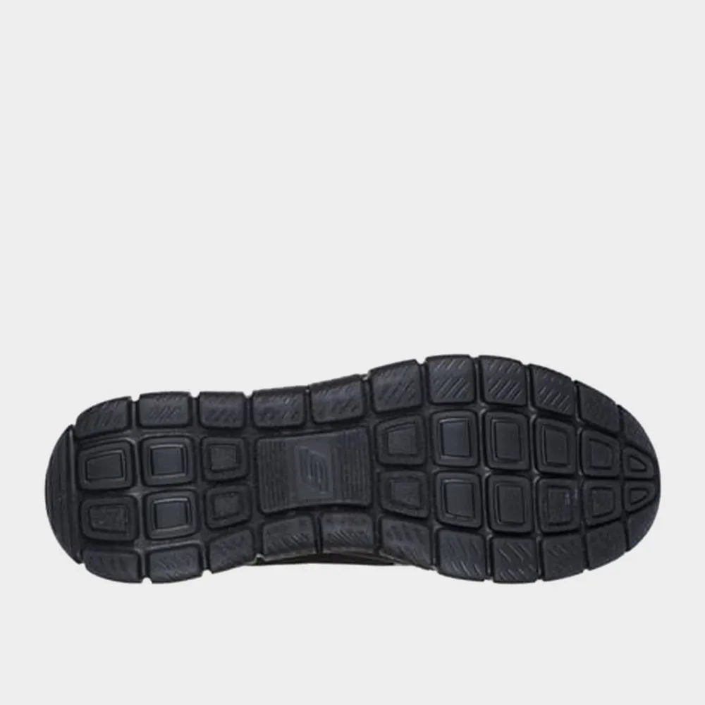 Skechers Mens Track Sneaker Black/black _ 183368 _ Black
