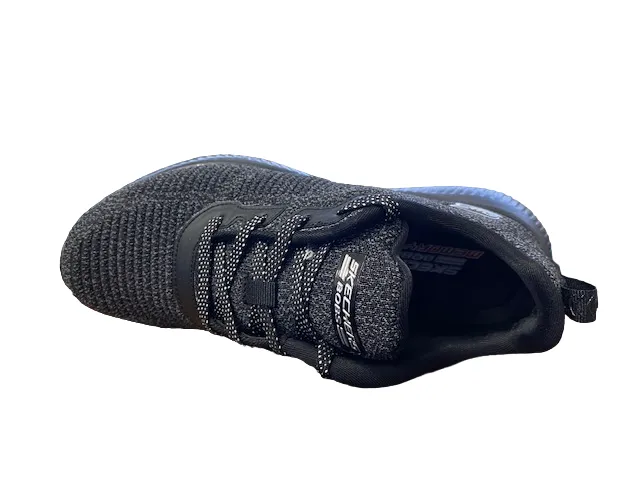 Skechers scarpa sneakers da donna Bobs Squad Ghost Star 117074/BBK nero