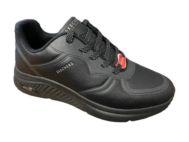 Skechers sneakers bassa da donna Arch Fit S-Miles Mile Makers 155570/BBK black