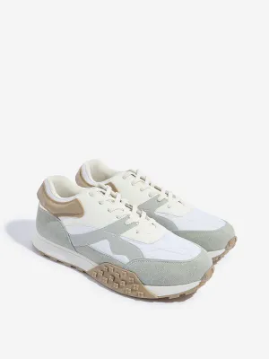 SOLEPLAY Grey Colour-Block Sneakers