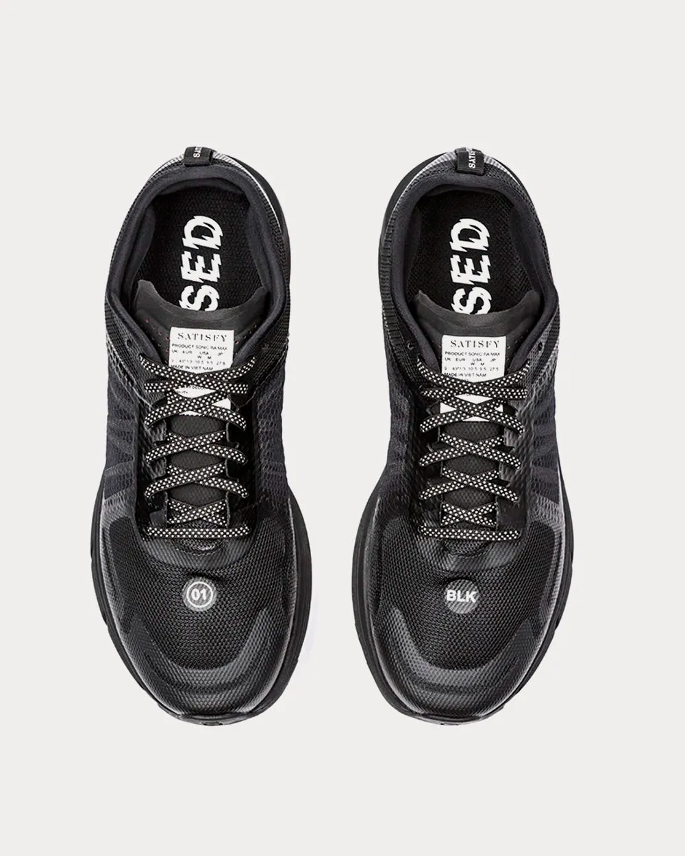 Sonic Ra Max Black Running Shoes