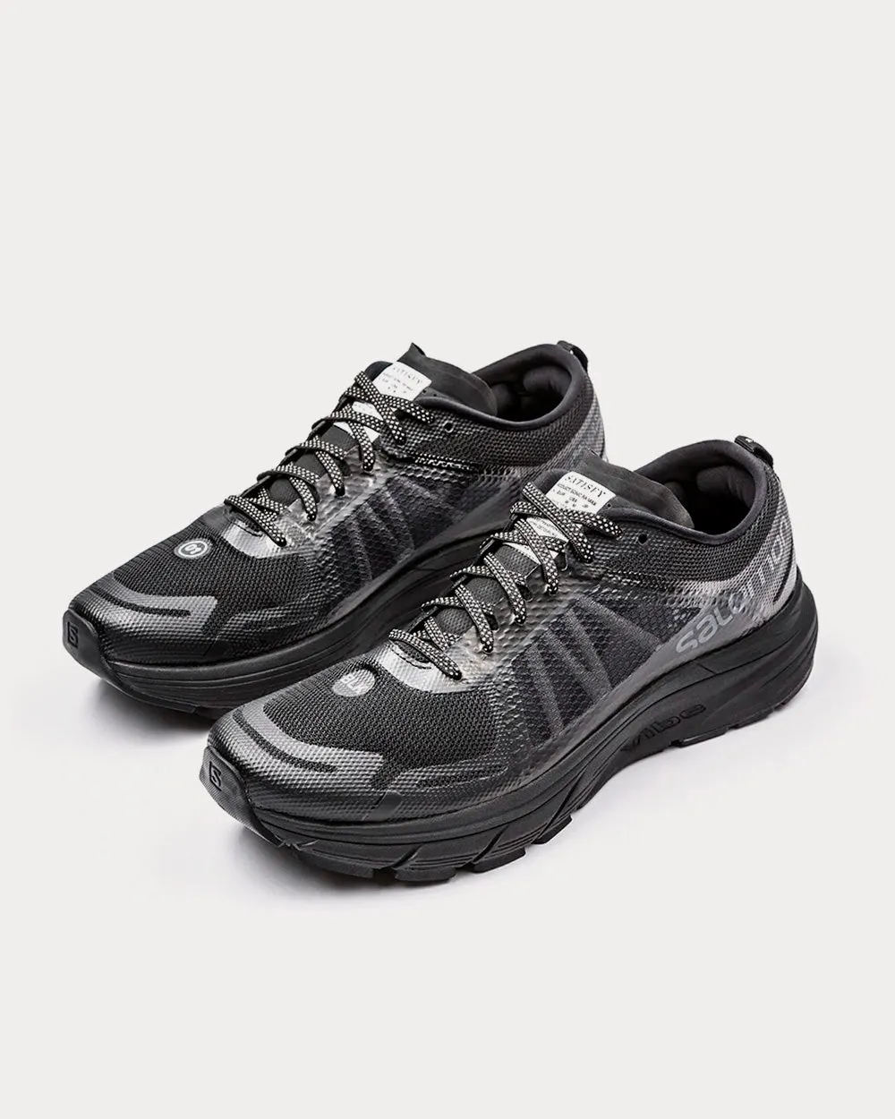 Sonic Ra Max Black Running Shoes