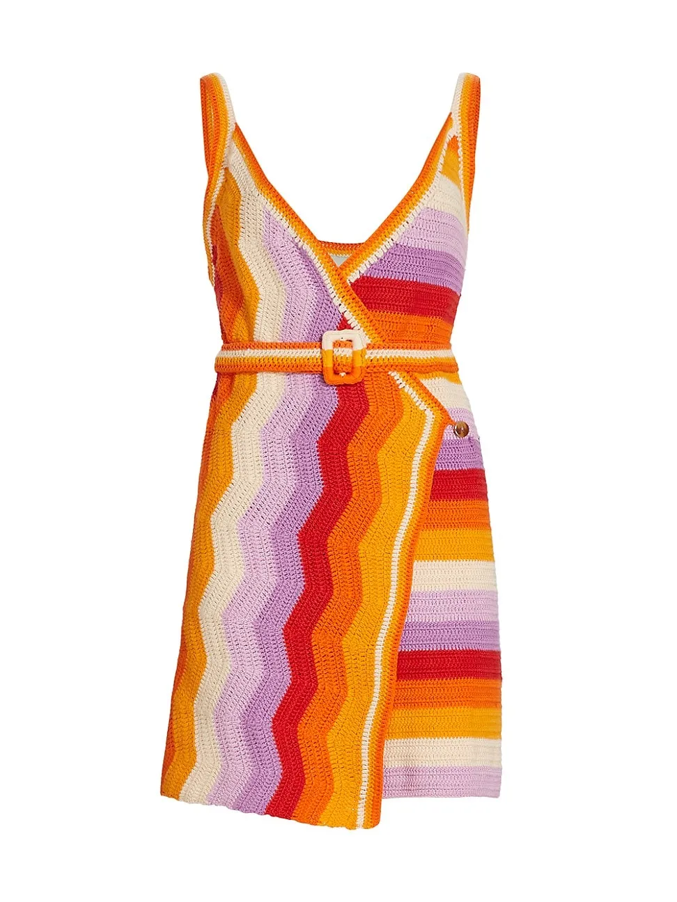 Striped Crochet Dress