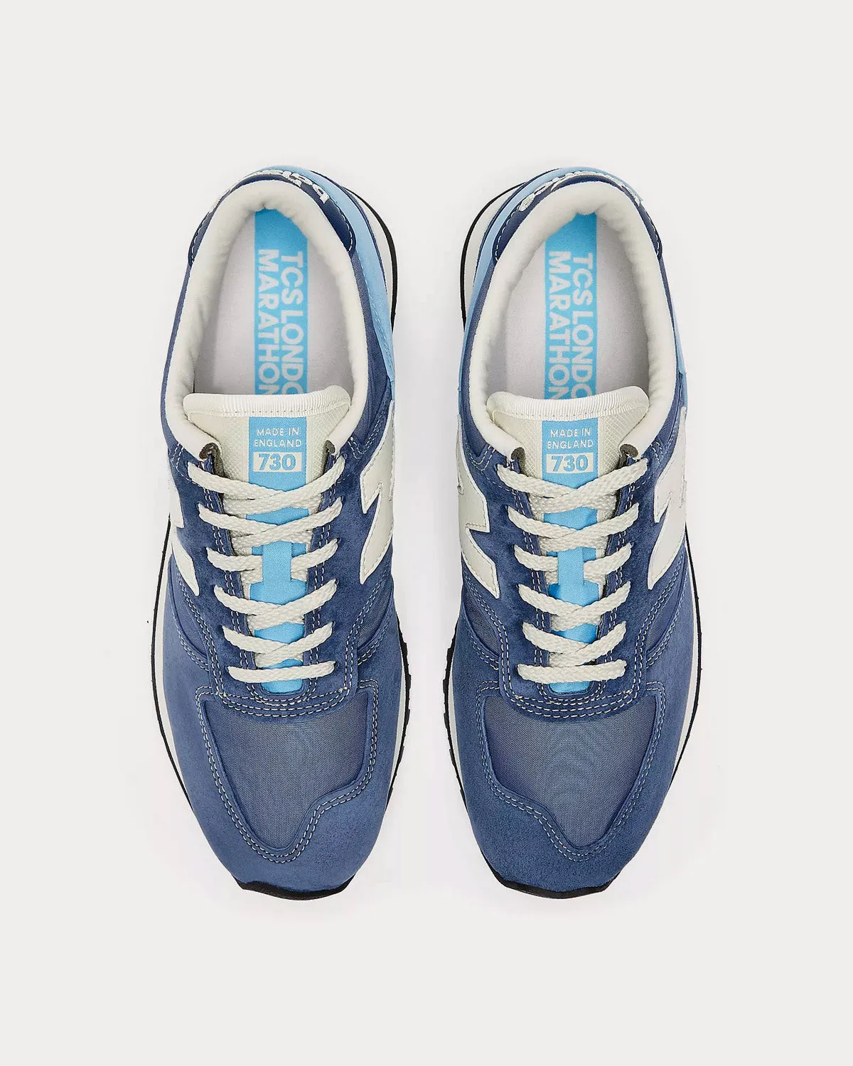 TCS London Marathon ® Made in UK 730 Navy / Blue / Off-White Low Top Sneakers