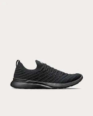 TechLoom Wave Black / Silver Running Shoes