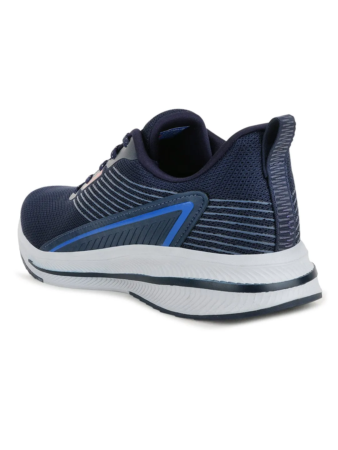 THRILL Navy  Men's Running Shoes